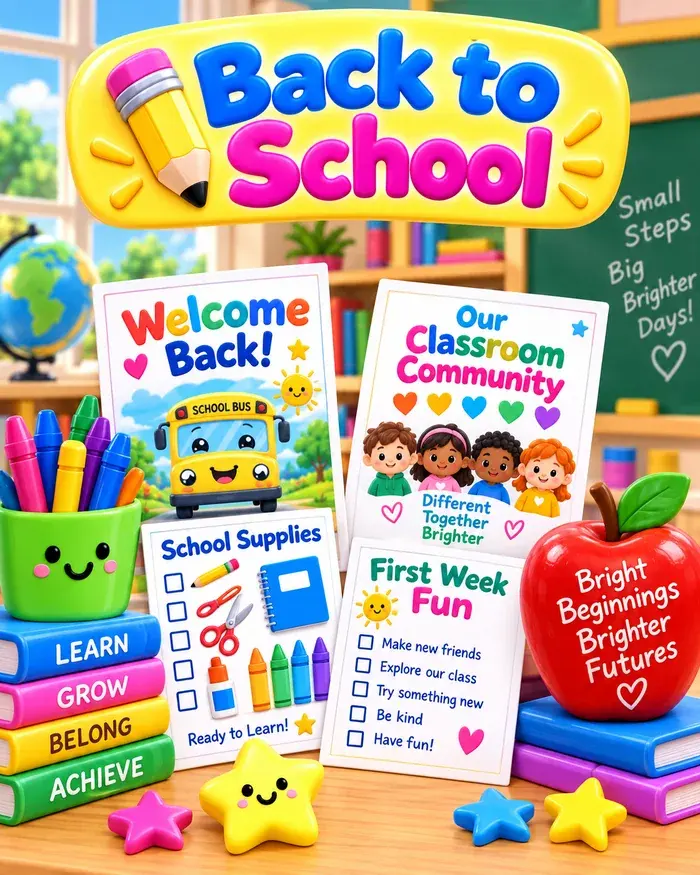 Back to School learning collection