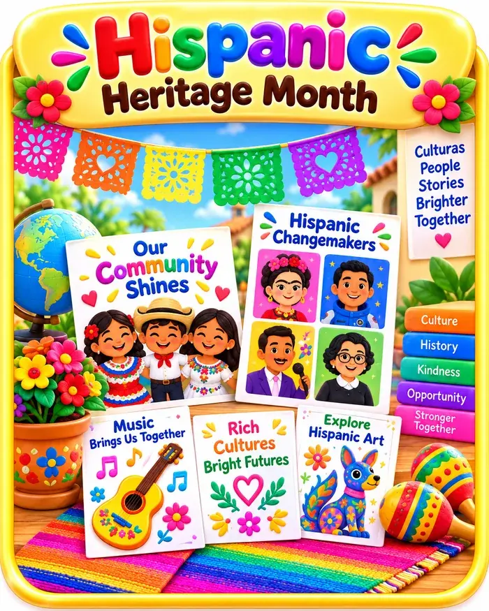 Hispanic Heritage Month learning collection